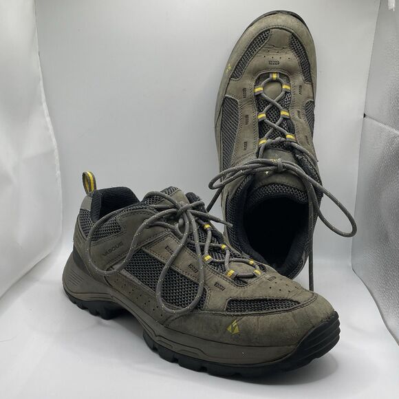 Vasque Breeze Hiking Shoes Men's Size 11.5 Low Top Gore-Tex Green Activewear - Picture 1 of 8